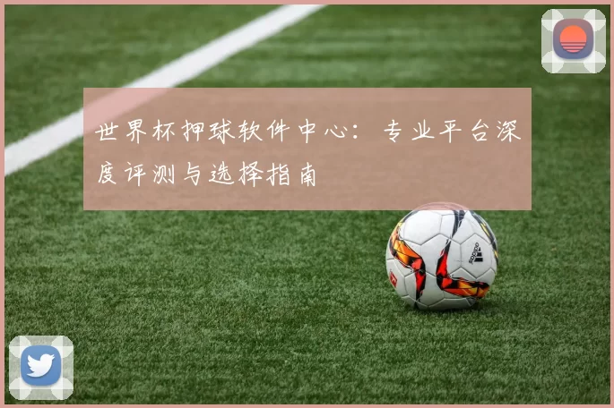 世界杯押球软件中心:专业平台深度评测与选择指南