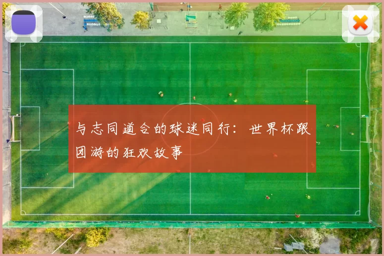 与志同道合的球迷同行:世界杯跟团游的狂欢故事