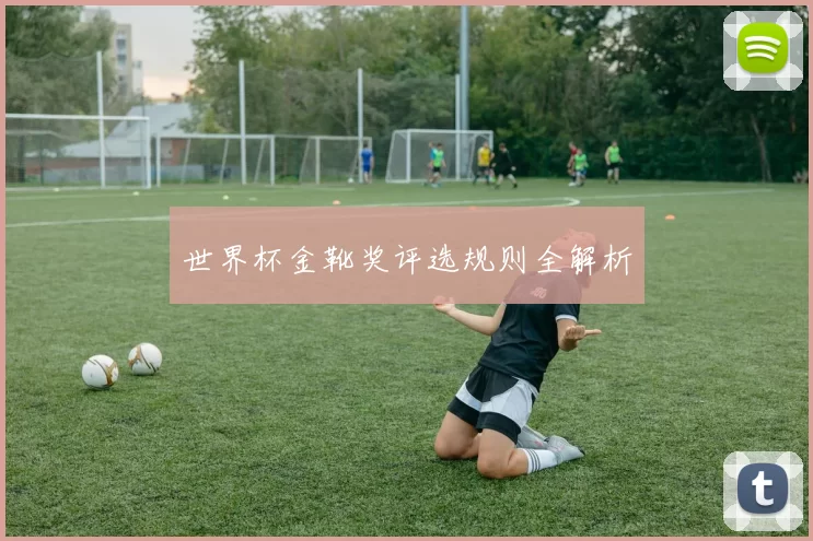世界杯金靴奖评选规则全解析